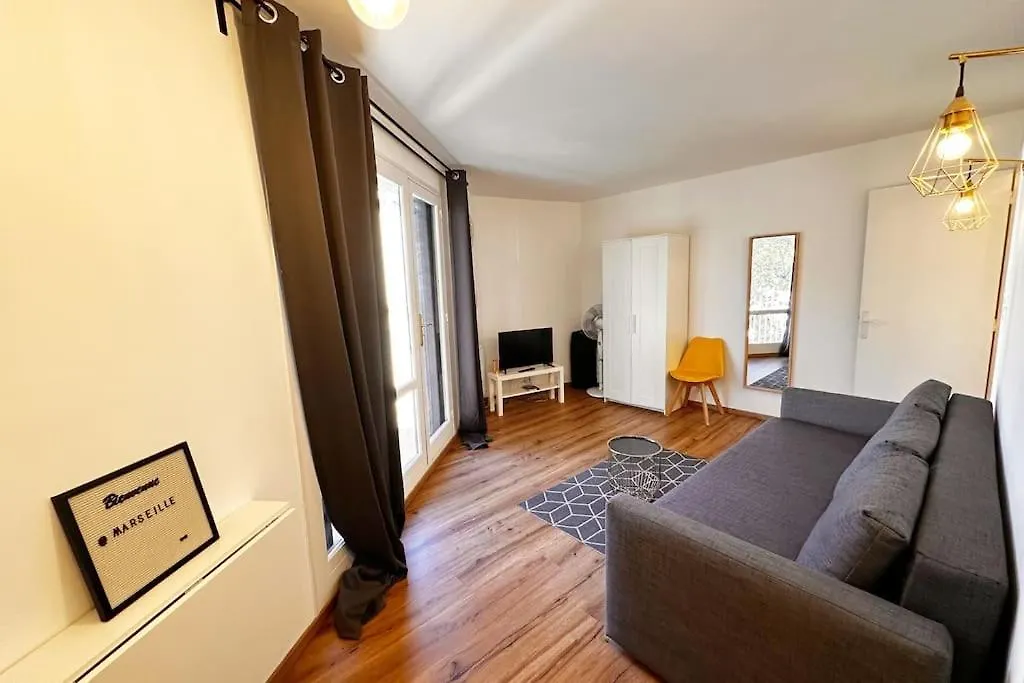 Charmant Studio Moderne Et Lumineux 1Min Gare Marseilles Apartment
