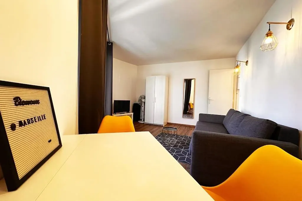 Charmant Studio Moderne Et Lumineux 1Min Gare Marseilles Frankreich